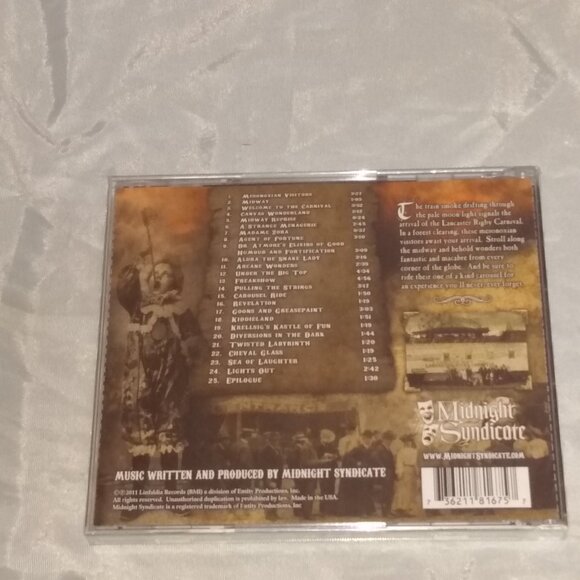 Carnival Arcane CD - Midnight Syndicate Halloween - Picture 2 of 2